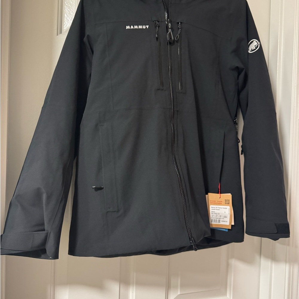 Mammut Stoney Women's Black Thermo Hooded Jacket